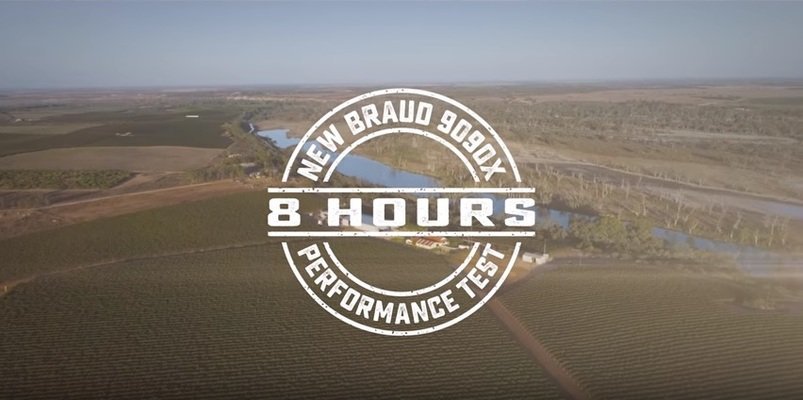 New Holland Grape Harvesting Performance Test